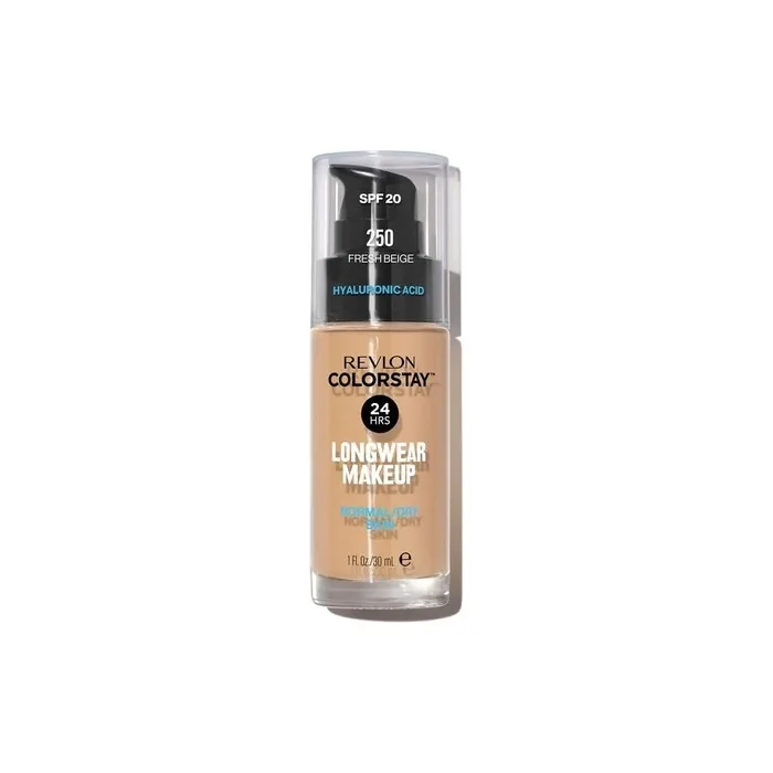 Revlon ColorStay Liquid Foundation Makeup for Normal/Dry Skin SPF 20 Medium-Full Coverage 30ml Fresh Beige