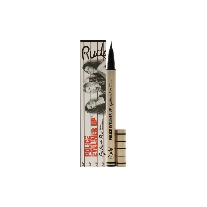Rude Cosmetics Police Eyeliner Up Eyeliner Pen for Women 0.017oz