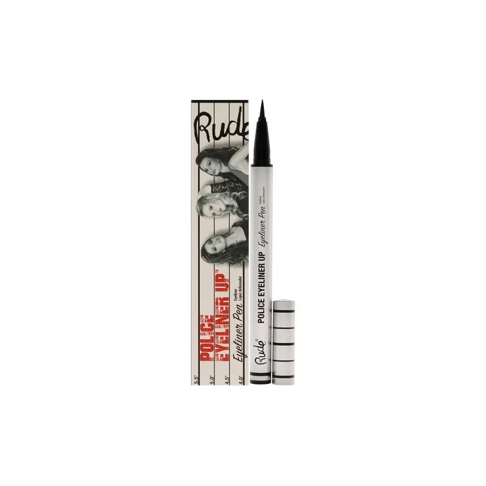 Rude Police Eyeliner Up Eyeliner Pen - Black