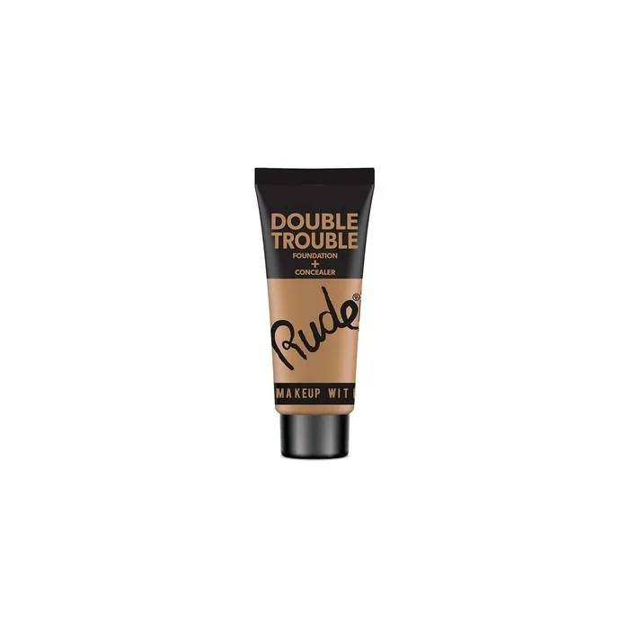 Rude Double Trouble Foundation and Concealer Fair