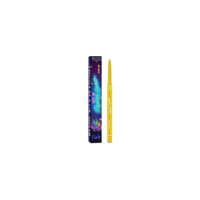 Rude City of Flashing Lights Micro Retractable Liner Always On
