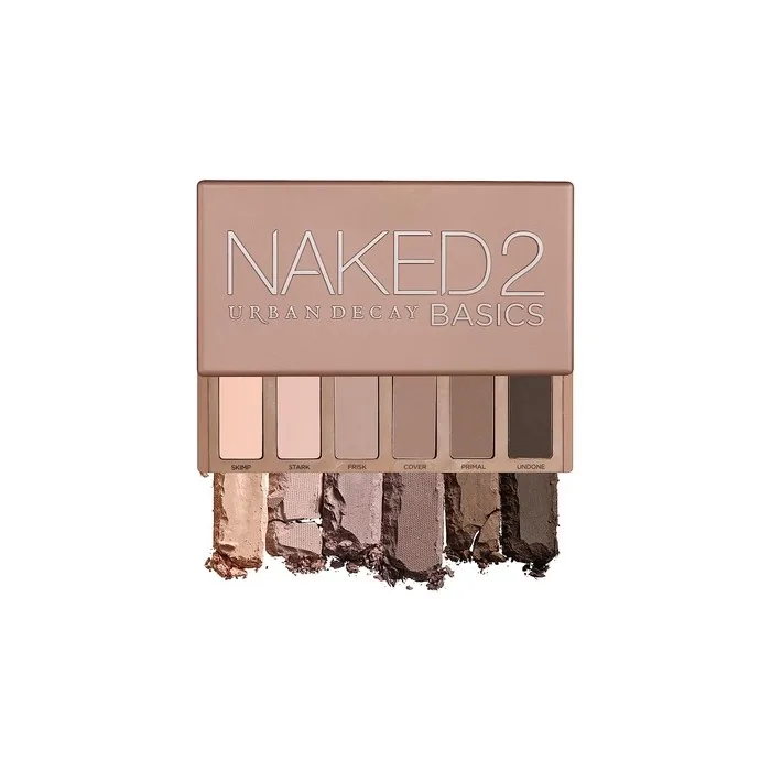 Urban Decay Naked Mini Eyeshadow Palette Richly Pigmented and Ultra Blendable - Naked2 Basics