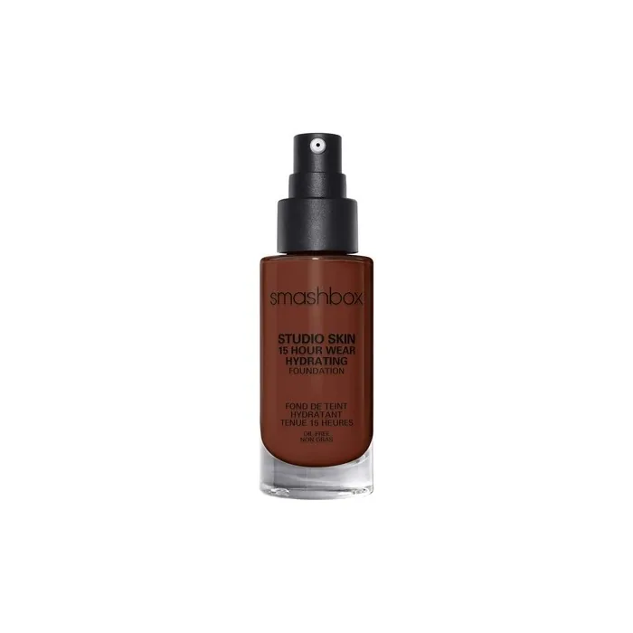 Smashbox Studio Skin 24 Wear Hydrating Foundation 4.5 Very Deep with Warm Undertone