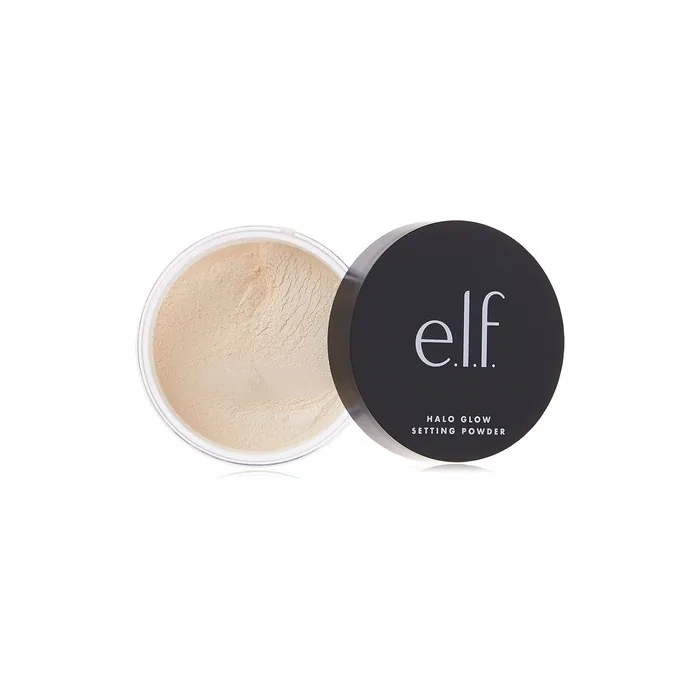 e.l.f Halo Glow Setting Powder Silky Weightless Blurring 0.24oz Light 6.8g