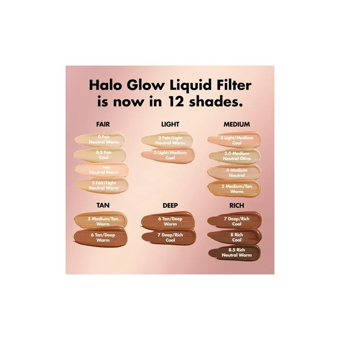 Elf Halo Glow Liquid Filter Complexion Booster for a Glowing Soft Focus