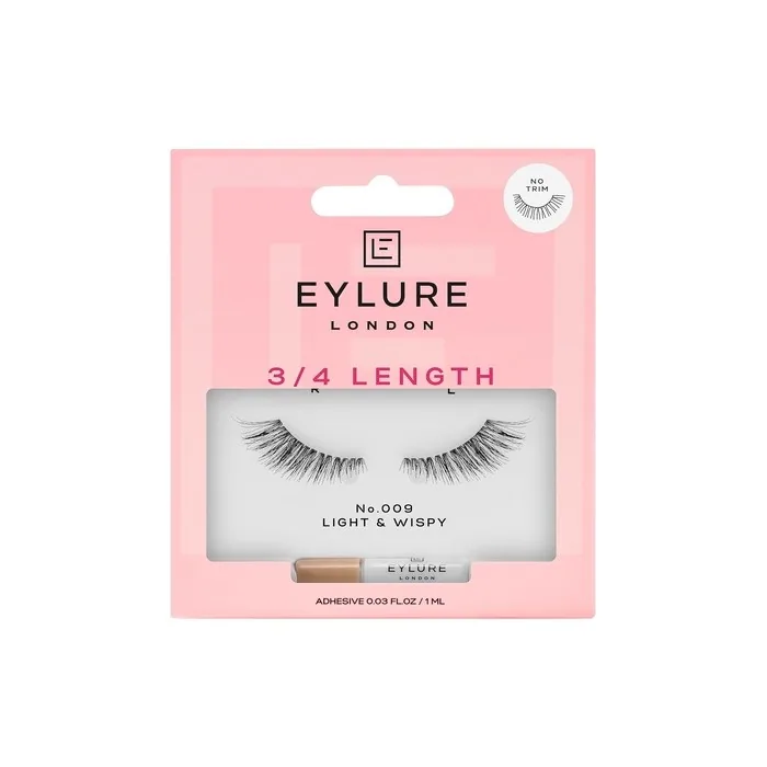 Eylure Length False Eyelashes 009 Black 1 Pair