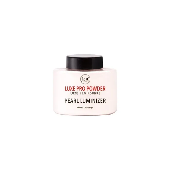 J.Cat Beauty Luxe Pro Makeup Setting Powder Matte Finish Helps Control Oil