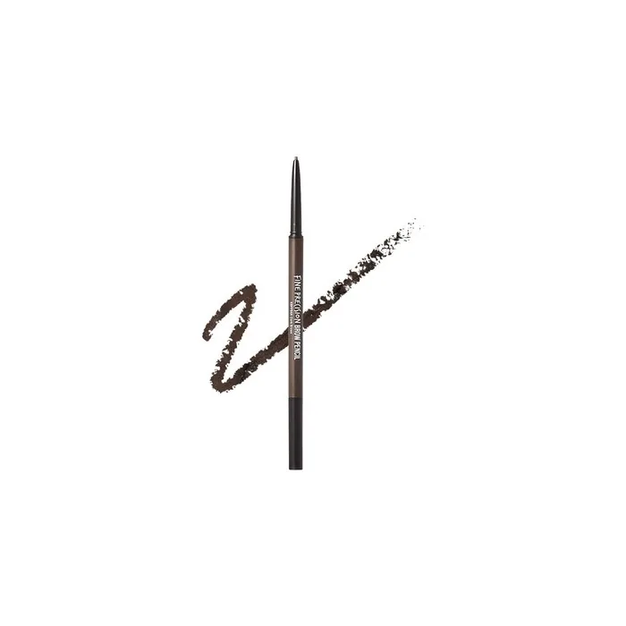 Kiss New York Professional Brow Pencil With Spoolie Brush Ultrafine Precision