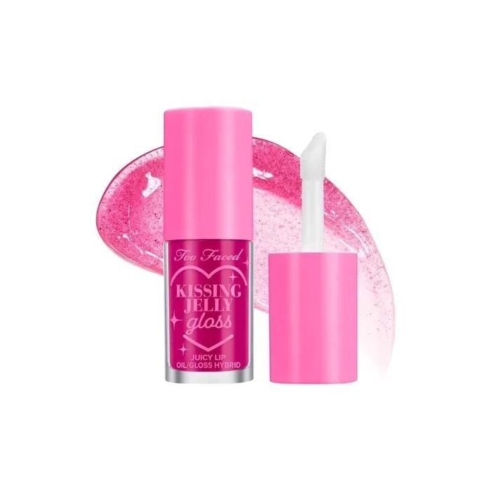 Too Faced Kissing Jelly Lip Oil Gloss with Sunflower & Jojoba Oils 45ml