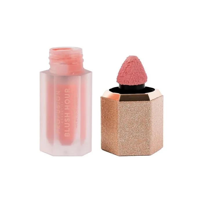 Profusion Cosmetics Blush Hour Lightweight Long Wearing Soft Matte Liquid Blush Natural Finish Creamy Texture Buildable Essential Beauty Tool Raising Your Glow Rose 6ml