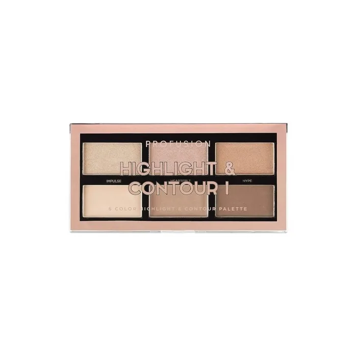Profusion Cosmetics Mini Artistry Highlight & Contour I - Light Medium