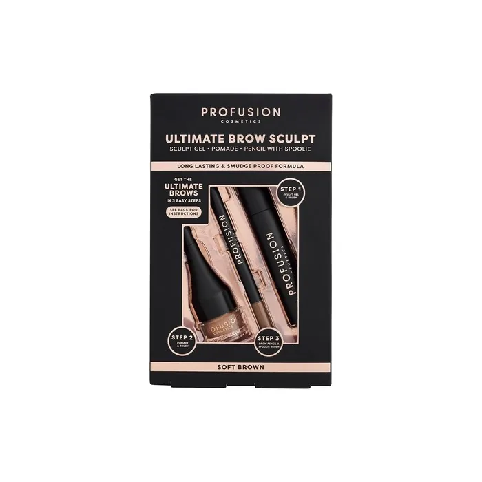 Profusion Cosmetics Ultimate Brow Sculpt Gel for Ideal Laminated Brows