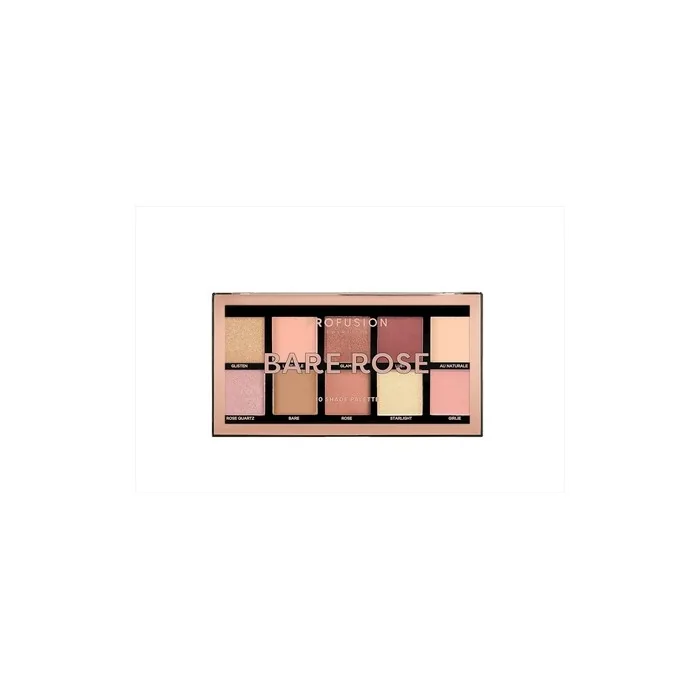 Profusion Cosmetics Bare Rose 10 Shade Palette