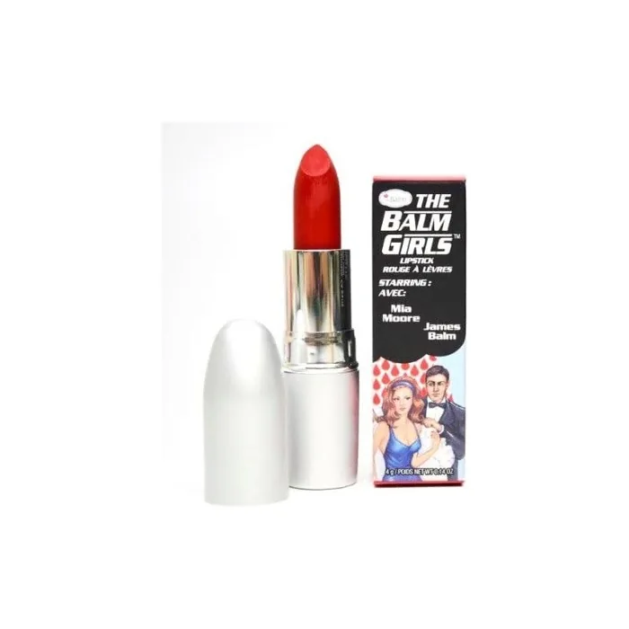 The Balm Girls Lipstick Mia Moore Rich Creamy Red