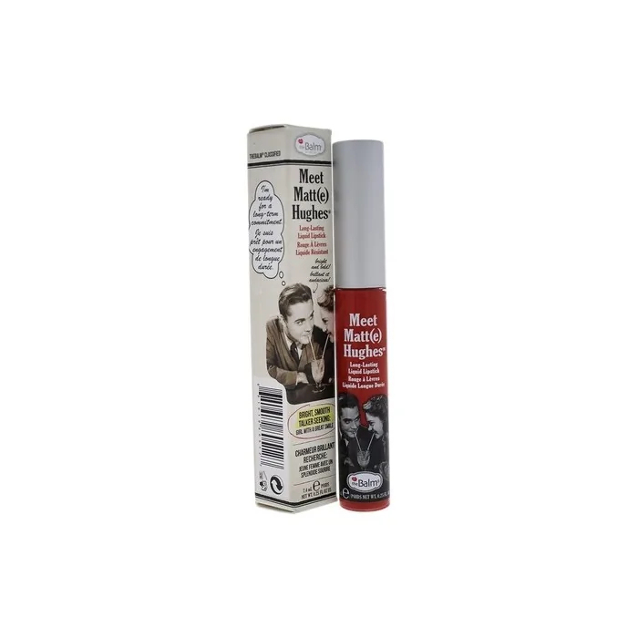TheBalm Meet Matte Hughes Liquid Lipstick 6.5ml Honest