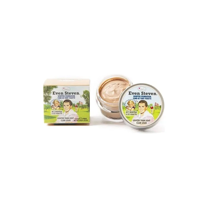 Even Steven Whipped Foundation, Ultra-Pigmented Formula, Lighter Than Light