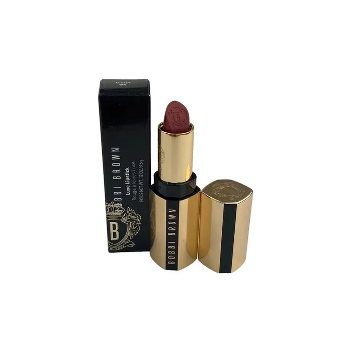 Bobbi Brown Luxe Lipstick 04 Claret Long Lasting Limited Edition