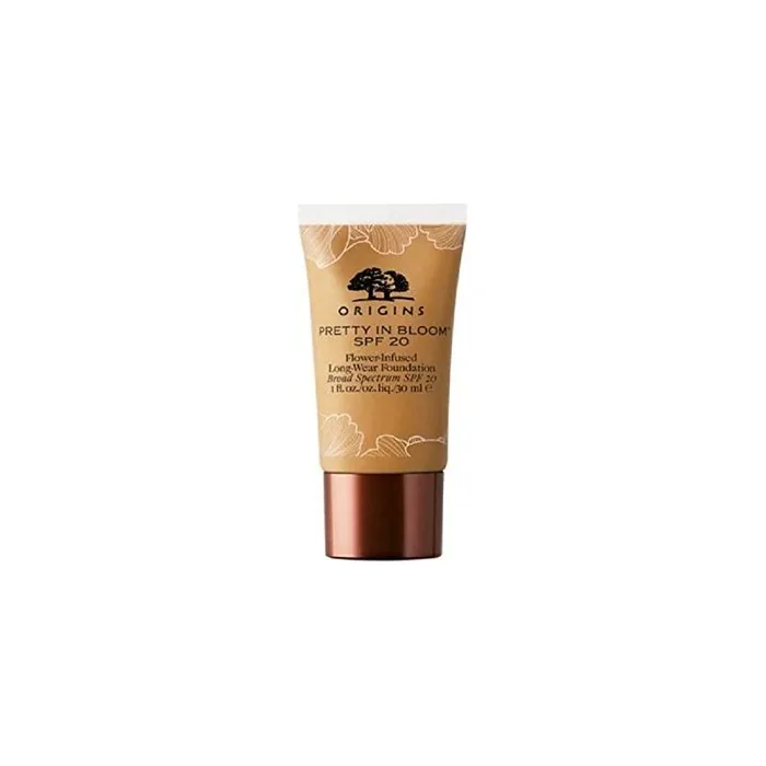 Origins Pretty In Bloom Long Wearing Cream Foundation Medium Deep Warm SPF 20 30ml