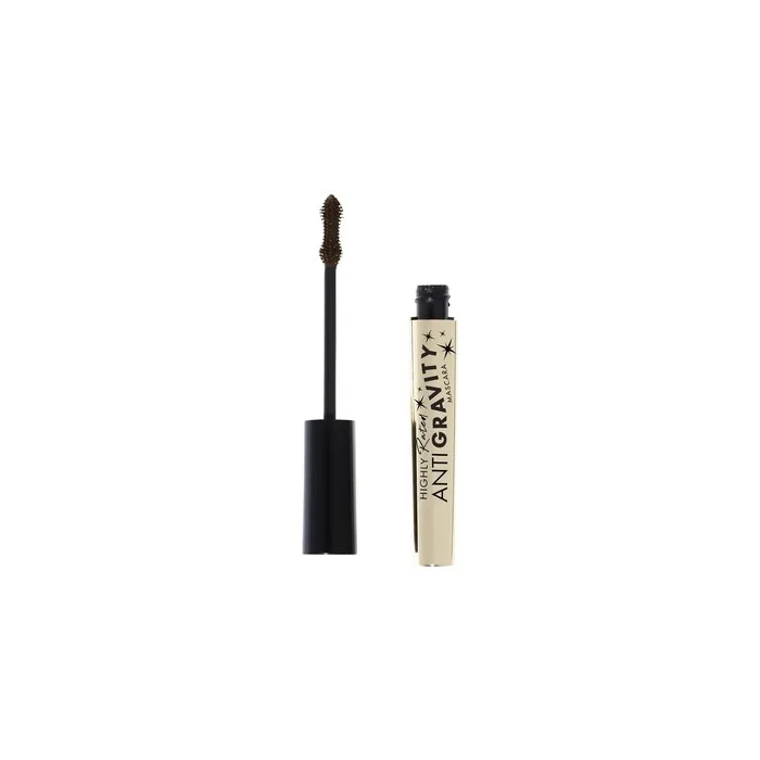 Milani Highly Rated Anti-Gravity Mascara with Castor Oil and Molded Hourglass Shaped Brush Brown Black