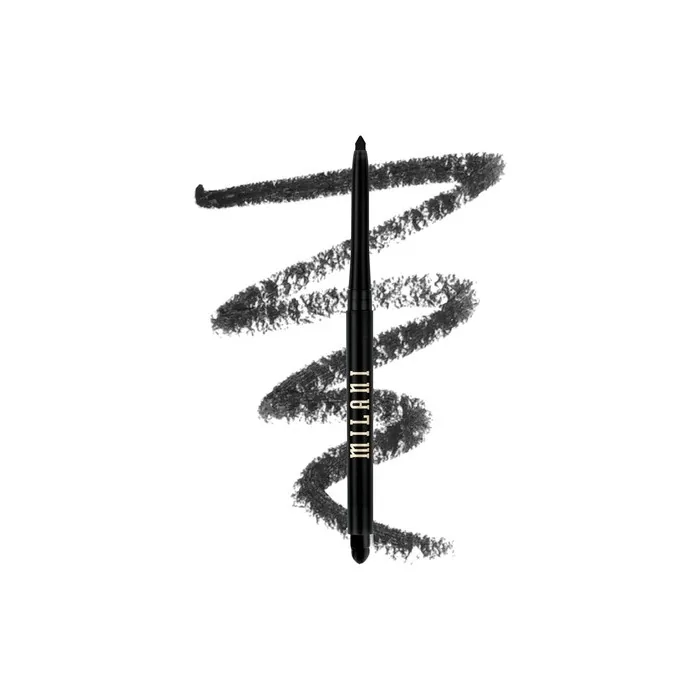Milani Stay Put Eyeliner Picante 0.01 Ounce Cruelty-Free Self-Sharpening Eye Pencil with Built-In Smudger