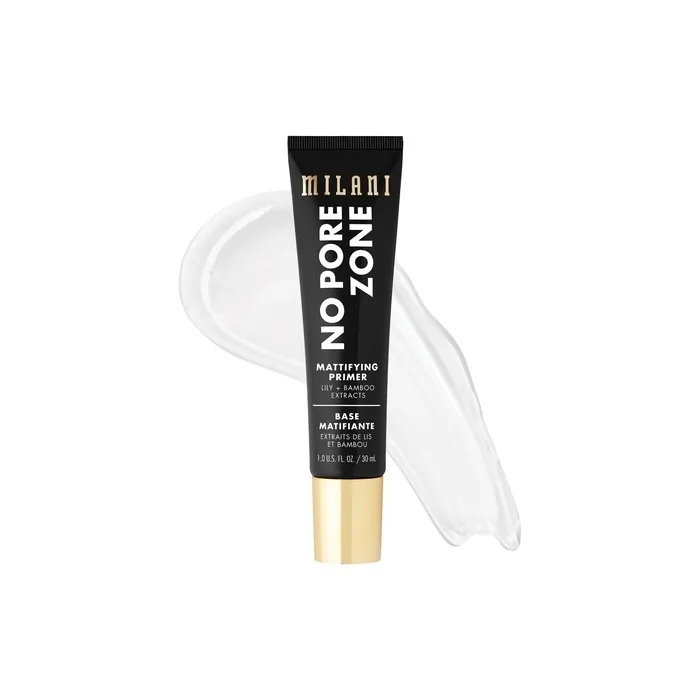 Milani No Pore Zone Mattifying Primer for Makeup 1.0 FlOz Matte Face Primer for Oily Skin