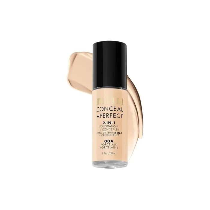Milani Conceal + Perfect 2-In-1 Foundation + Concealer Porcelain