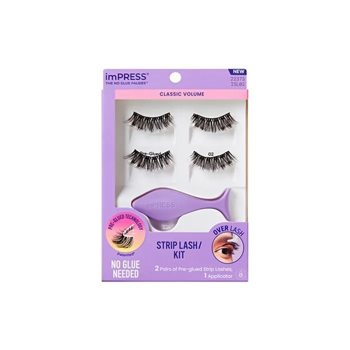 Kiss imPRESS No Glue Strip Lash 02 - Artificial Eyelashes