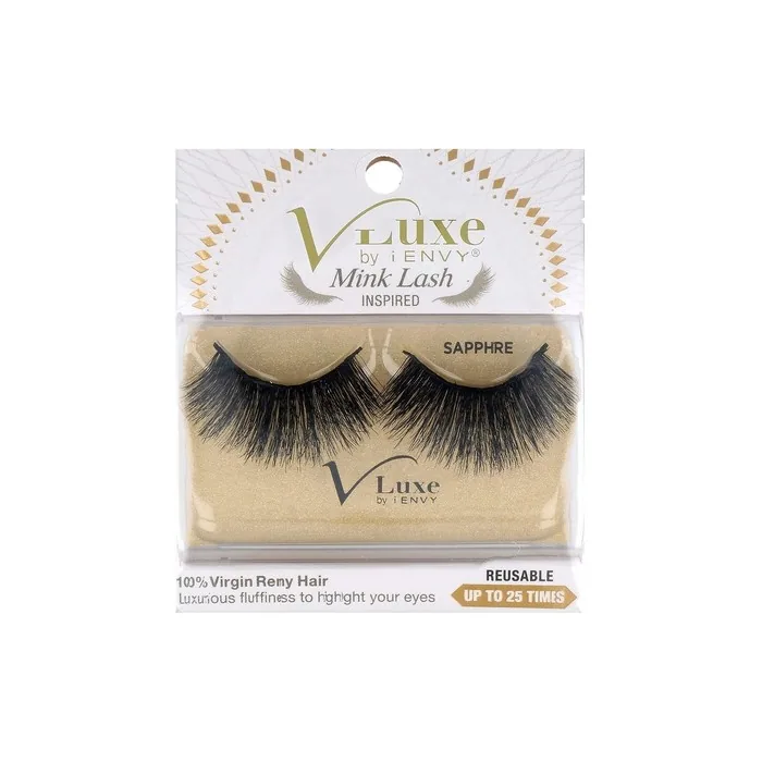 I Envy V Luxe Remy Hair Minklash/Inspired Sapphire Vlef04