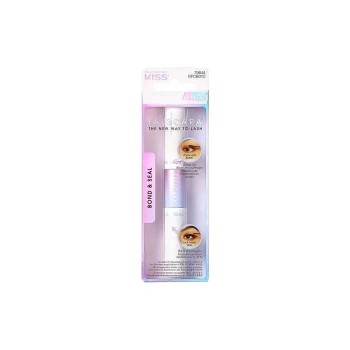 KISS Falscara DIY Eyelash Extension Bond and Seal Infused with Biotin and Vitamin E - White