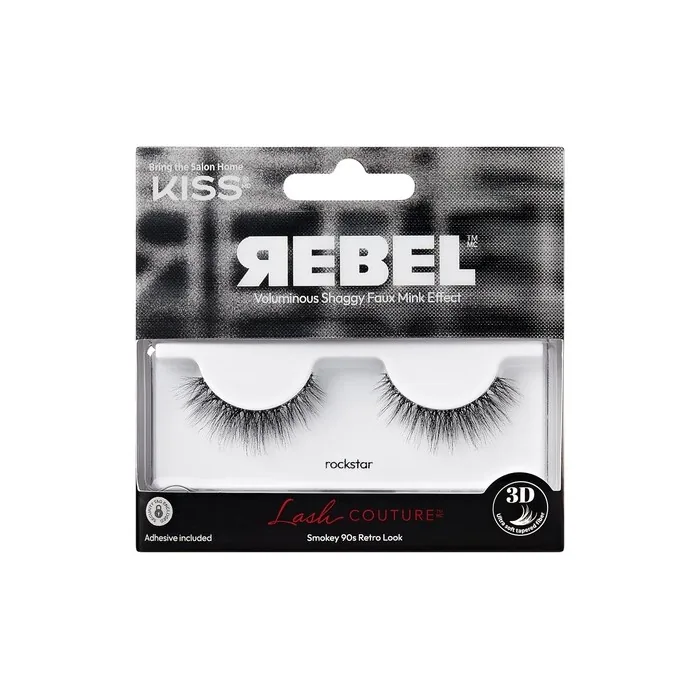 KISS Lash Couture Rebel Collection False Eyelashes Rockstar