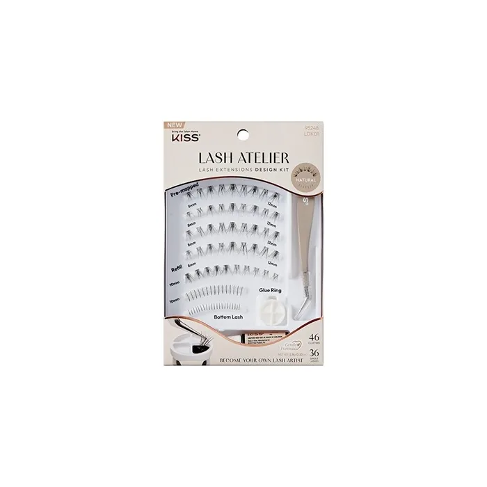 Kiss Lash Atelier Design 01 False Eyelash Set