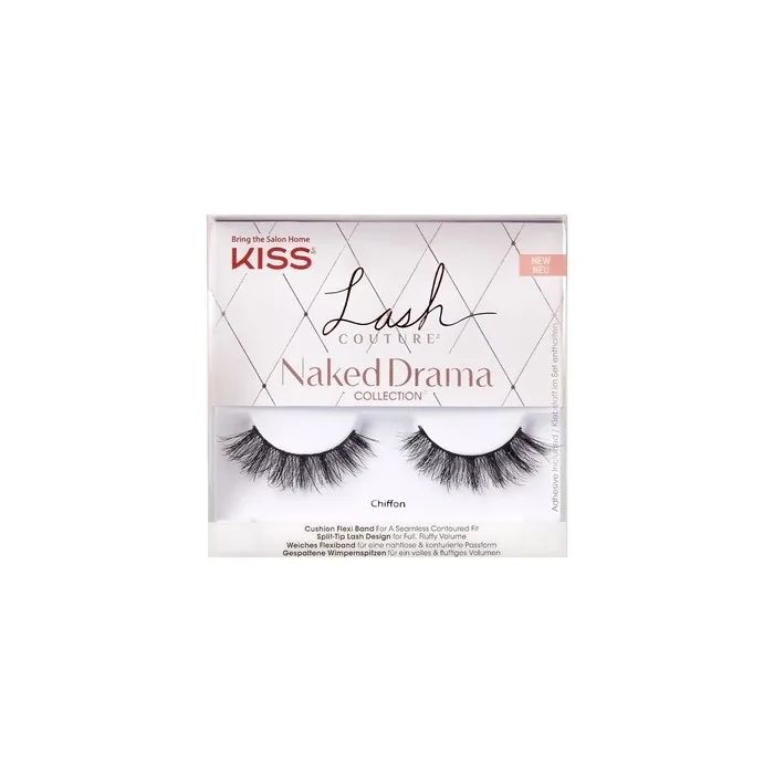 Kiss Lash Couture Naked Drama Chiffon False Eyelashes