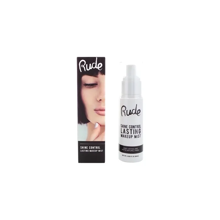 Rude Shine Control Lasting Makeup Mist