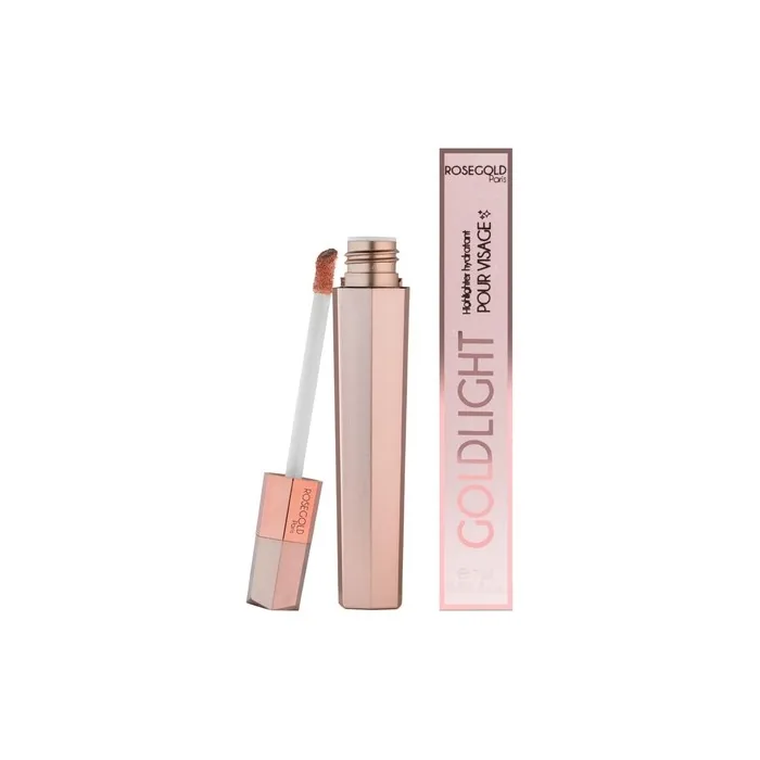 Rosegold Goldlight Liquid Highlighter for Luminous Complexions and Glowy Effect