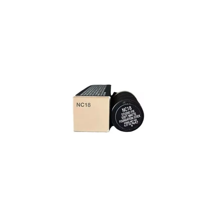 MAC Studio Fix Soft Matte Foundation Stick Shade NC18 Full Size 0.31oz/9g