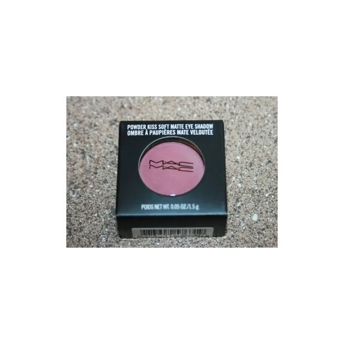 MAC Powder Kiss Soft Matte EyeShadow RIPENED Midtone Mauve 0.05oz/1.5g Full Size