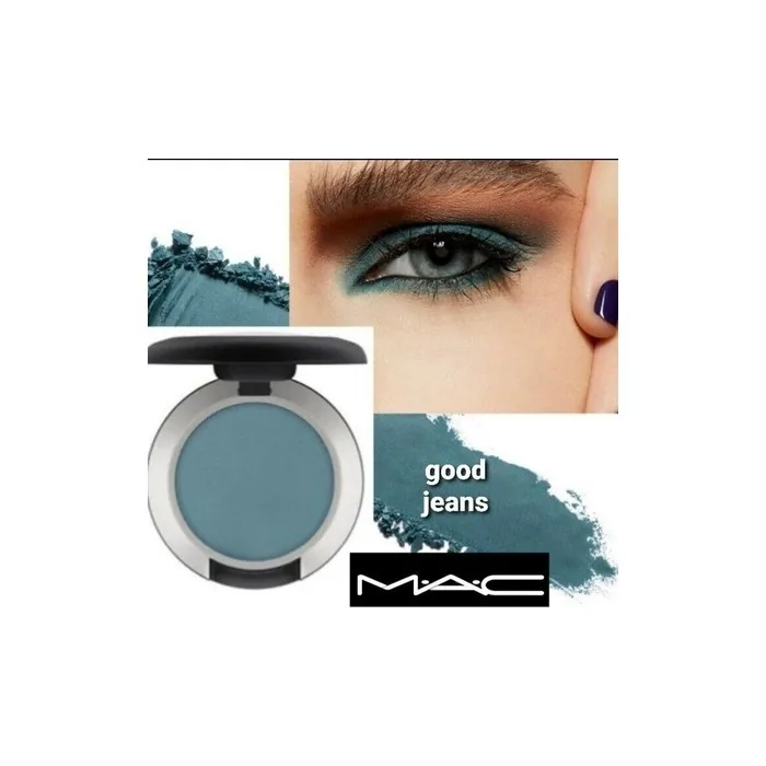 MAC Powder Eyeshadow Soft Matte Kiss Good Jeans 0.05 Ounce - New in Box