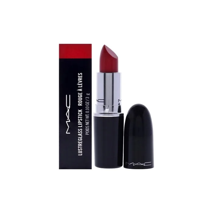 MAC Lustreglass Sheer Shine Cockney Lipstick for Women 0.1 oz