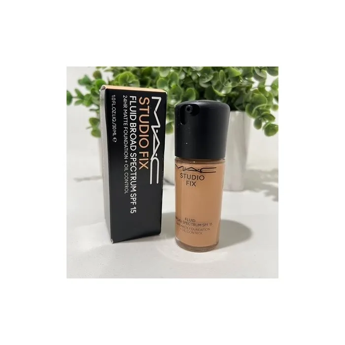 Mac Studio Fix Fluid Spf 15 24hr Matte Foundation Oil Control C5 Authentic