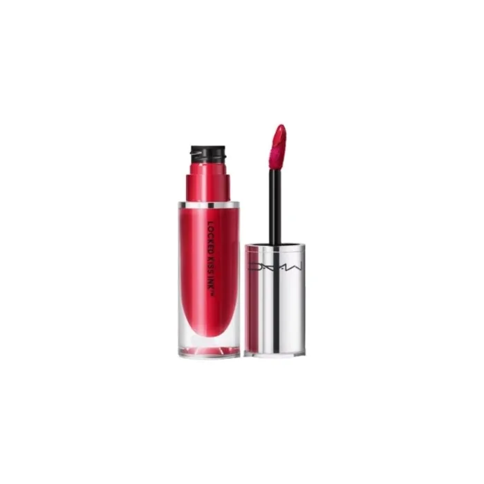 MAC Locked Kiss Ink 24HR Lipcolour Lipstick 77 Gossip Fuchsia Pink 0.14 Fl Oz
