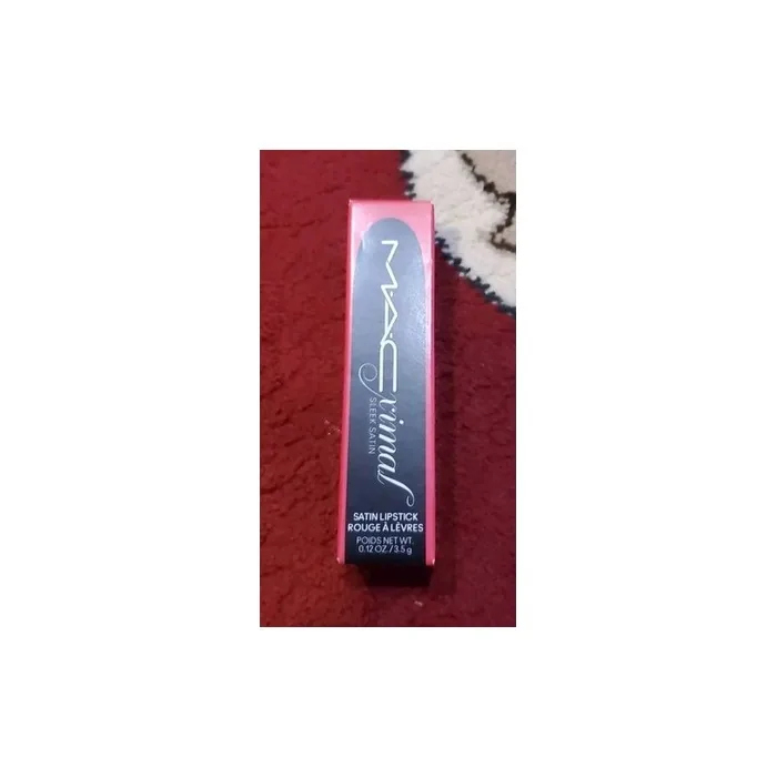 Mac Sleek Satin Lipstick 831 Brave Red 012 Oz
