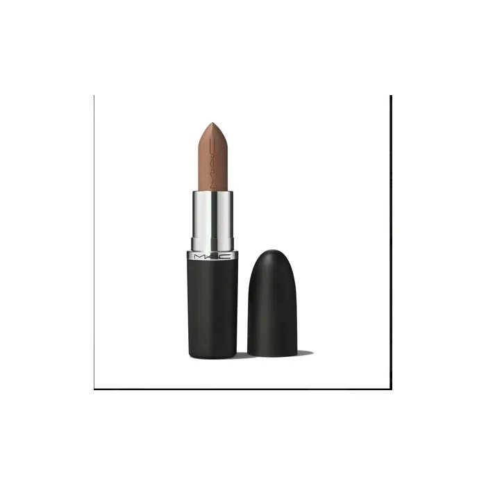Mac Ximal Sleek Satin Lipstick Stone 838 Greyish Taupe Brown