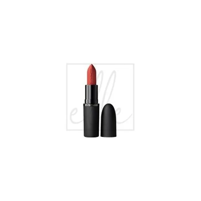 MAC Powder Kiss Hazy Matte Lipstick 316 Devoted to Chili