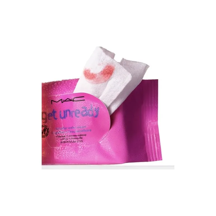 Mac Cosmetics Get Unready Micellar Water Makeup Remover Wipes 30 Count