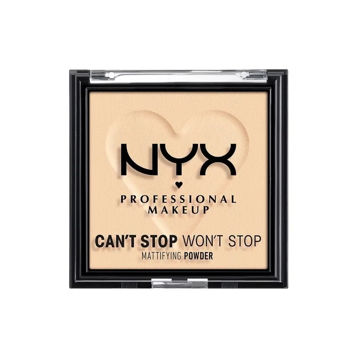 NYX Professional Makeup Can't Stop Won't Stop Mattifying Powder Light 02 6g