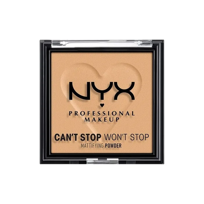 Nyx Can't Stop Won't Stop Mattifying Pressed Powder Shade LIGHT