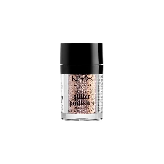 NYX Professional Makeup Metallic Glitter Goldstone 0.09oz