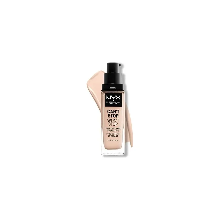 Nyx Professional Makeup Can't Stop Won't Stop Full Coverage Foundation 30ml
