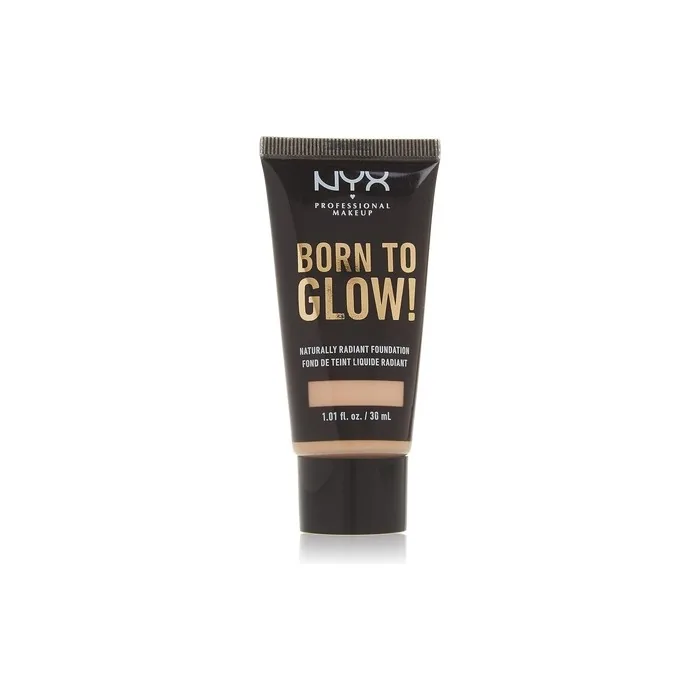 NYX Professional Makeup Born to Glow Radiant Foundation Iridescent Finish 30ml