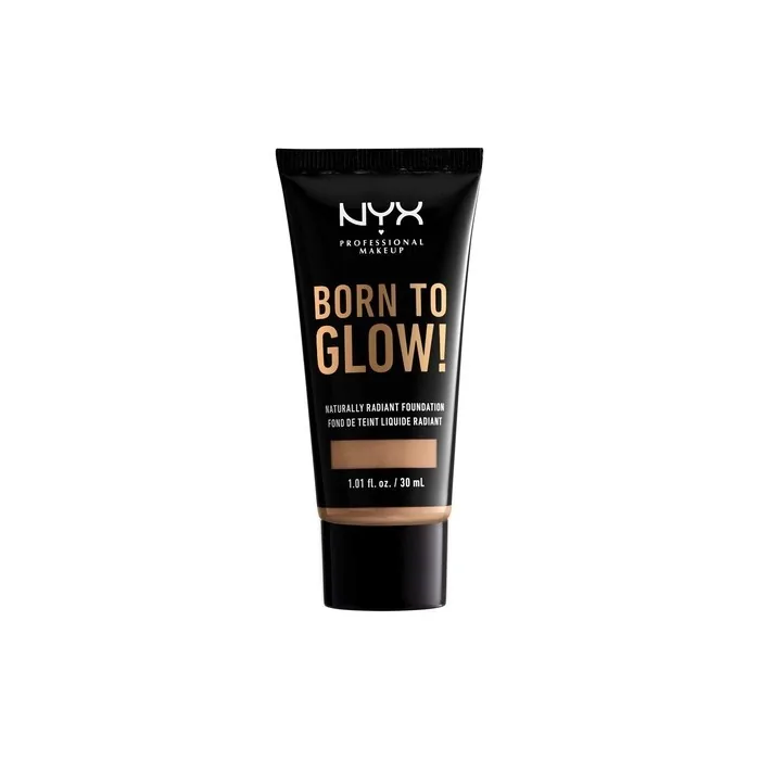 Nyx Born To Glow Naturally Radiant Foundation Tan 30ml